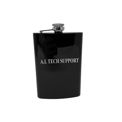 8OZ - A.I. Tech Support - BLACK, RED, STAINLESS, OR 6OZ LEATHER