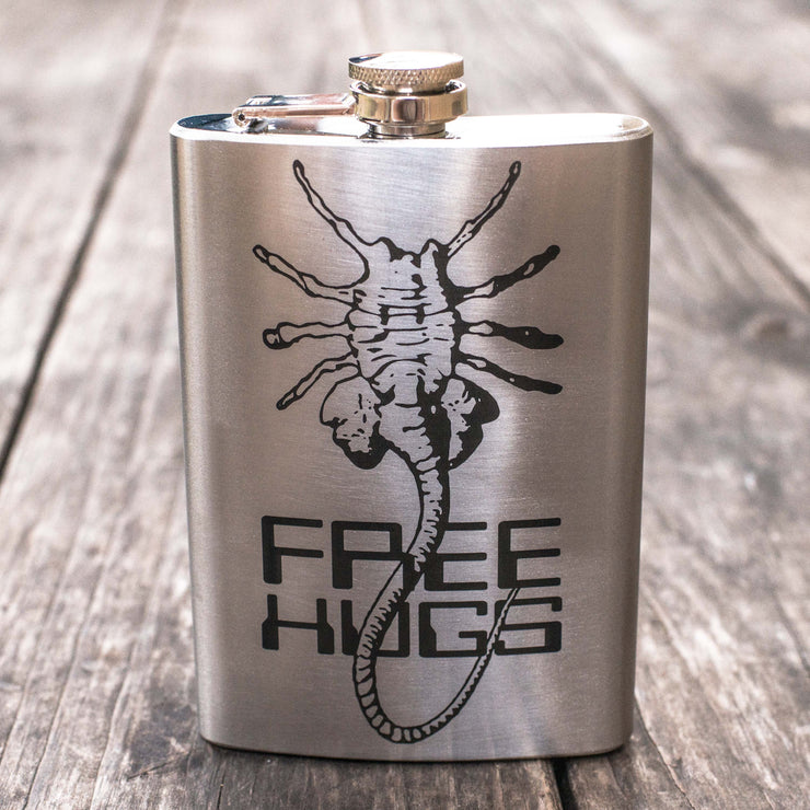 8oz - Free Hugs Flask