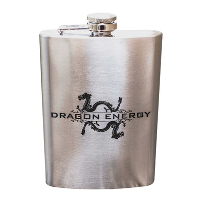 8oz Dragon Energy Stainless Steel Flask