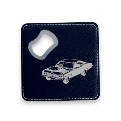 Coaster W/ BOTTLE OPENER - Impala - SET OF 2