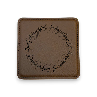 Coaster - The One - SET OF 2 - Leather or Stitched Cork