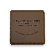 Coaster - Xaviers School for the Gifted and Talented - SET OF 2 - Leather or Stitched Cork