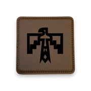 Coaster - Thunderbird Native American - SET OF 2 - Leather or Stitched Cork