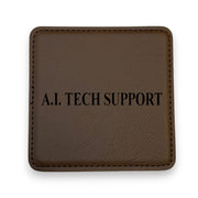 Coaster - A.I. Tech Support - SET OF 2 - Leather or Stitched Cork