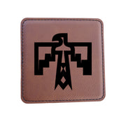 Coaster - Thunderbird Native American - SET OF 2 - Leather or Stitched Cork