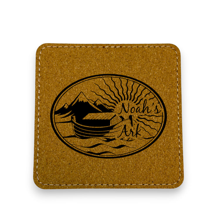 Coaster - Noahs Ark - SET OF 2 - Leather or Stitched Cork