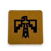 Coaster - Thunderbird Native American - SET OF 2 - Leather or Stitched Cork