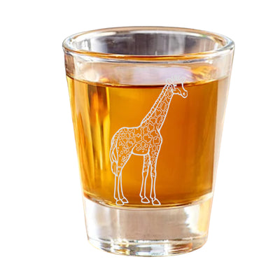 2oz Giraffe shot glass