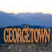 Georgetown - Cedar Ornament