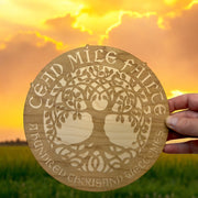 Sign - CUSTOM - Cead Mile Failte - Celtic Tree of Life Sign