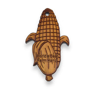 Worlds Best Farm Hand Corn on the cob - Cedar Ornament