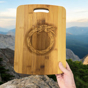 Celtic Dragon - Cutting Board 14''x9.5''x.5'' Bamboo