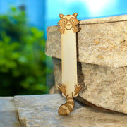 Bookmark - CUSTOMIZABLE - Raccoon - Birch Wood