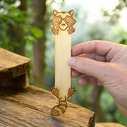 Bookmark - Raccoon - Birch Wood