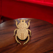 Ornament - Beetle - Raw Wood