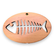 Bone Fish CEDAR Ornament