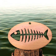 Bone Fish CEDAR Ornament