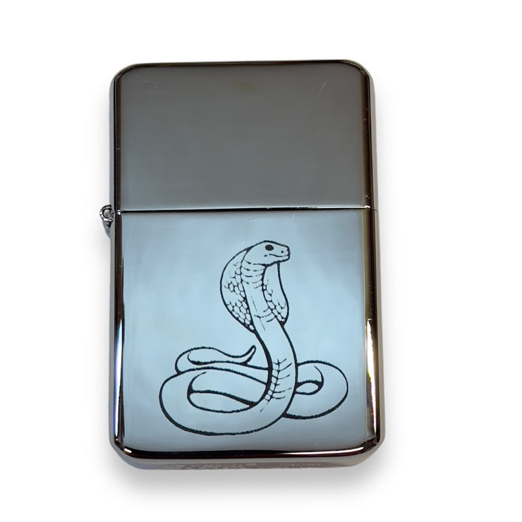 Lighter Cobra Snake CHROME