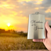 8oz Mother of the Groom Stainless Steel Flask