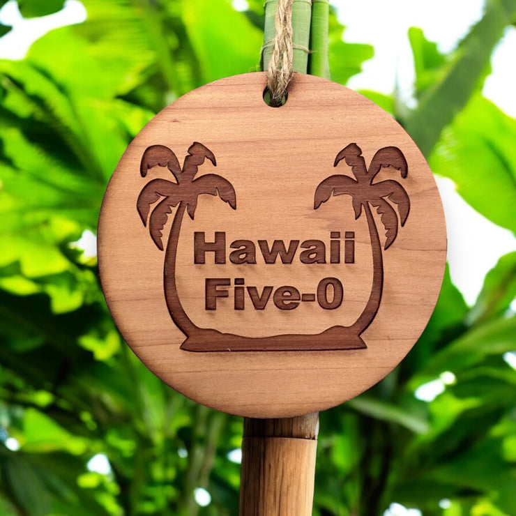 Hawaii Five-0 - Cedar Ornament