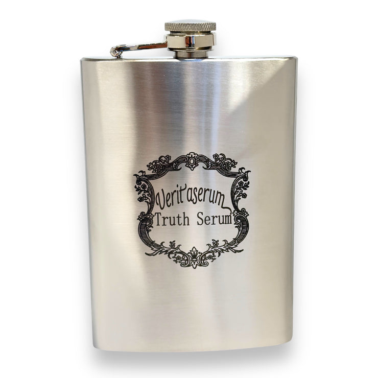 8oz Veritaserum Truth Serum Stainless Steel Flask