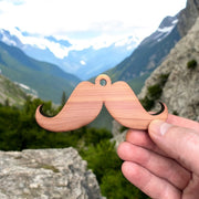 Mustache - Cedar Ornament