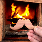 Mustache - Cedar Ornament