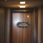 Sign - Secret Batcave Entrance - Door Sign