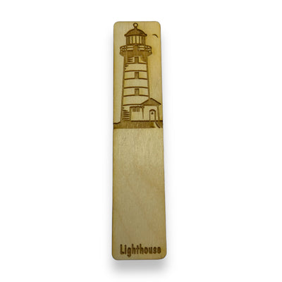 Bookmark - Lighthouse - Birch wood