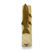 Bookmark - Northern Pike Fish - Birch wood