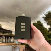 8oz BLACK World's Okayest Brother Flask