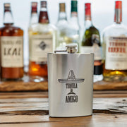 8oz Tequila Es Mi Amigo Stainless Steel Flask