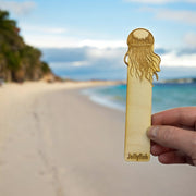 Bookmark - Jellyfish - Birch wood