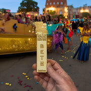 Bookmark - PERSONALIZED Louisiana Cajun - Birch wood