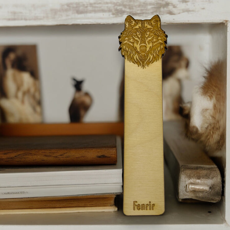 Bookmark - Fenrir - Birch wood