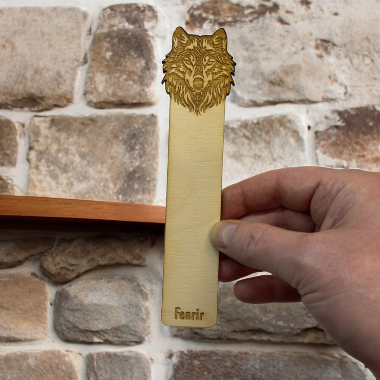 Bookmark - Fenrir - Birch wood