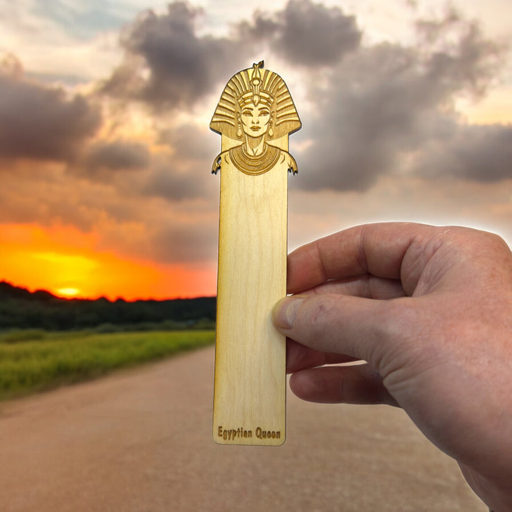 Bookmark - Egyptian Queen - Birch wood