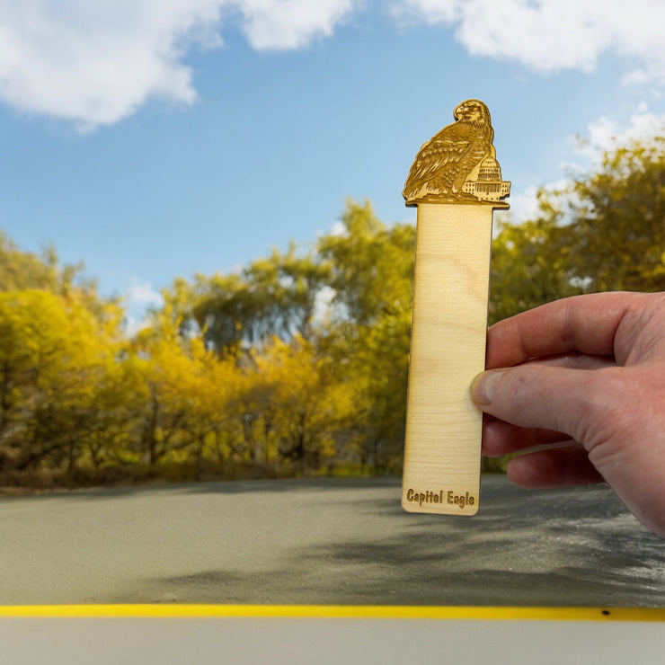 Bookmark - Capitol Eagle - Birch wood