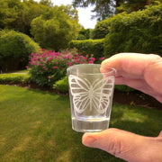 2oz Monarch Shotglass LASER