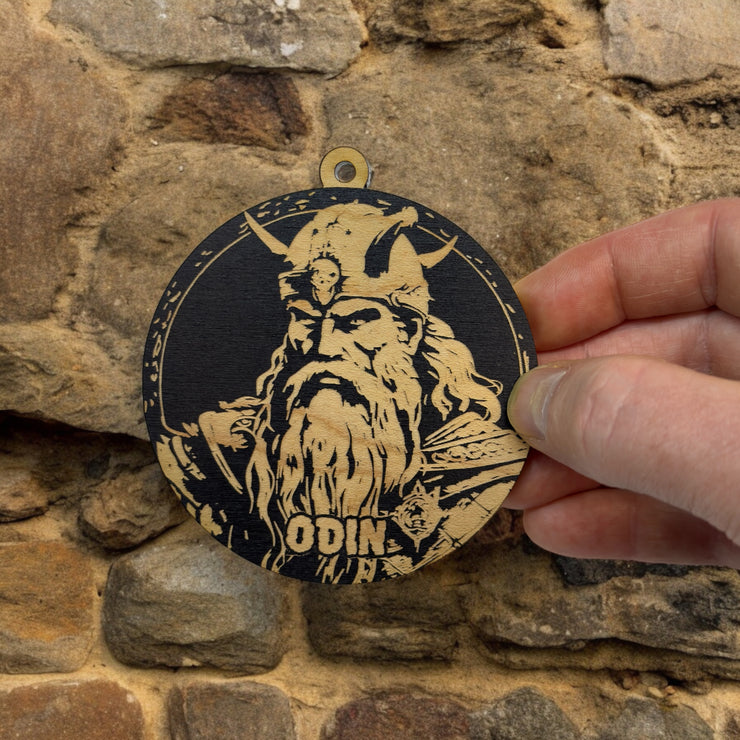 Ornament - Black - Odin