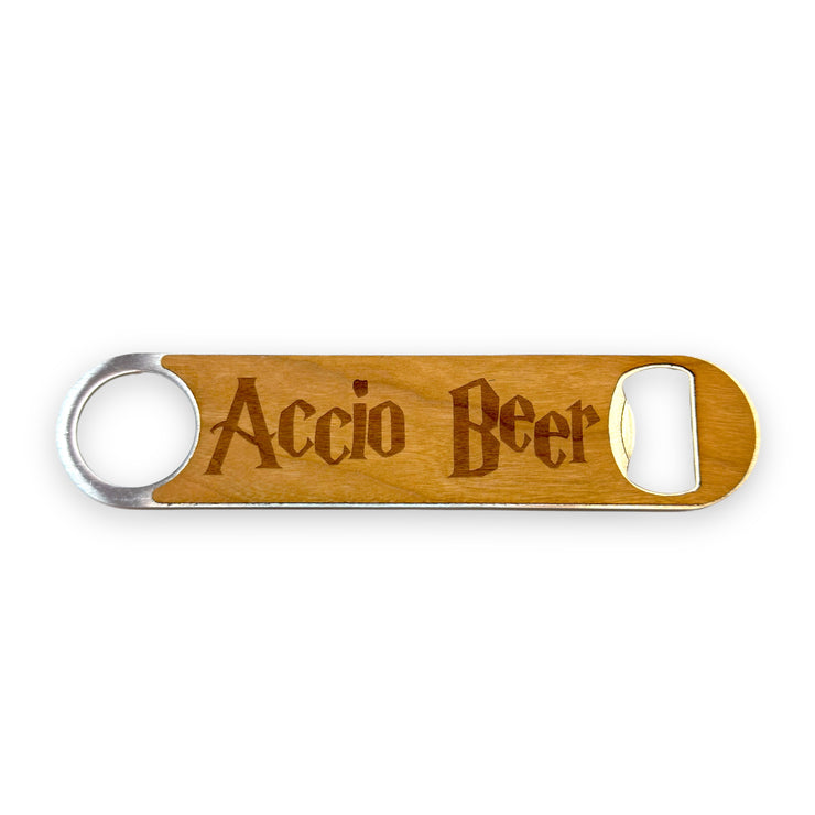 Accio Beer - Wooden Bottle Opener