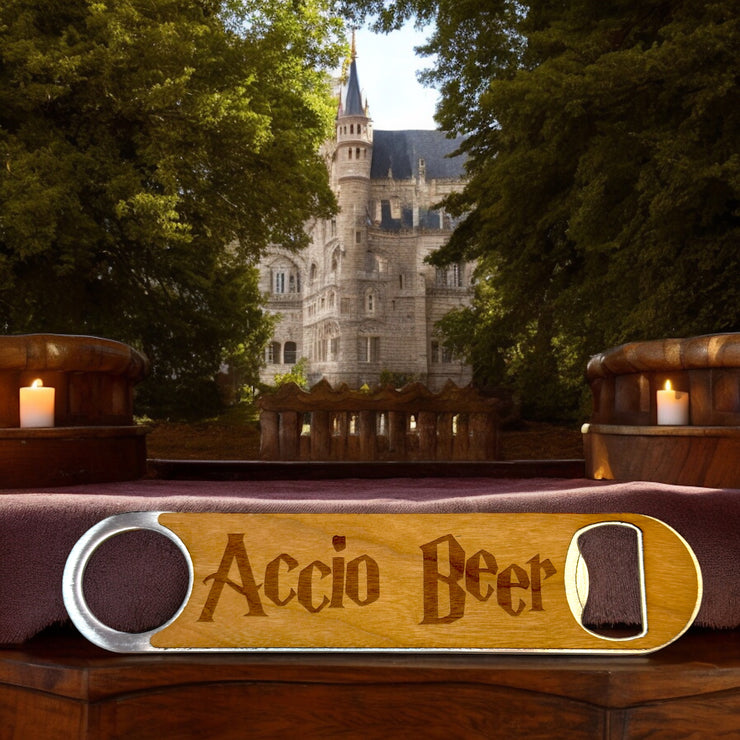 Accio Beer - Wooden Bottle Opener