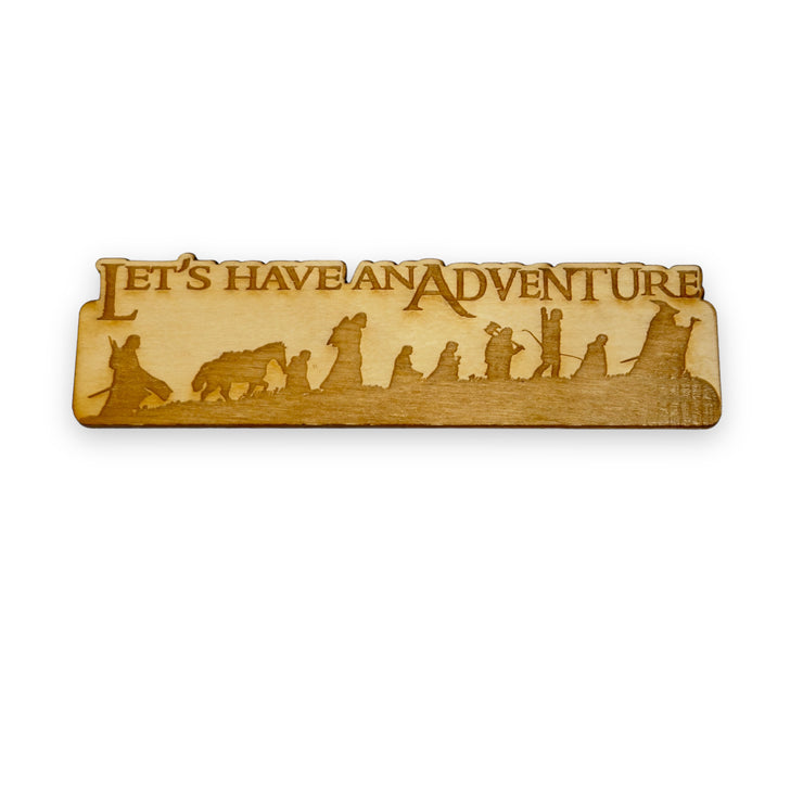 Bookmark - Let's Have an Adventure