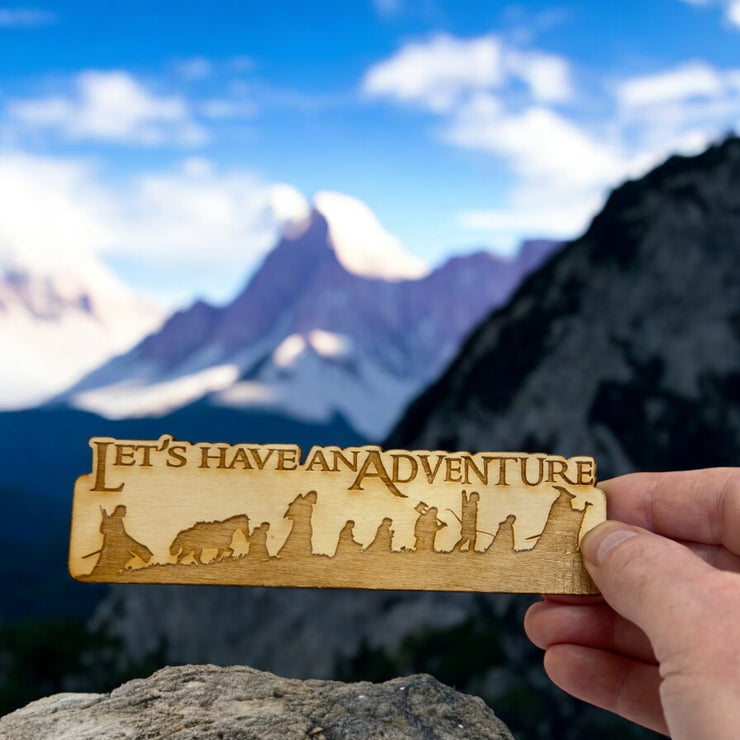 Bookmark - Let's Have an Adventure