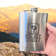 8oz I'd Hit That Stainless Steel Flask