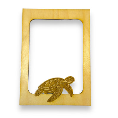 Seaturtle Photo frame insert (FRAME NOT INCLUDED)