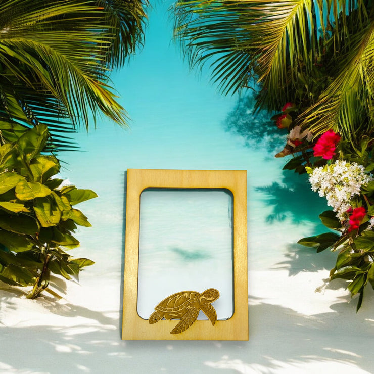 Seaturtle Photo frame insert (FRAME NOT INCLUDED)