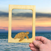 Seaturtle Photo frame insert (FRAME NOT INCLUDED)