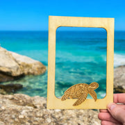 Seaturtle Photo frame insert (FRAME NOT INCLUDED)