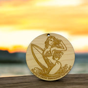 Ornament - World's most awesome surfer Girl